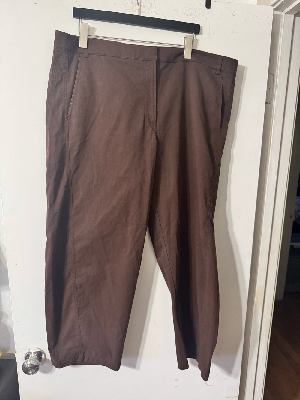 Abercrombie & Fitch Brown Barrel Pants